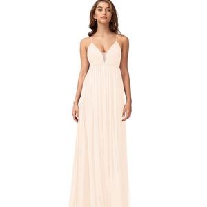 Azazie Kahlan, Pearl Pink, Size 18 NWT